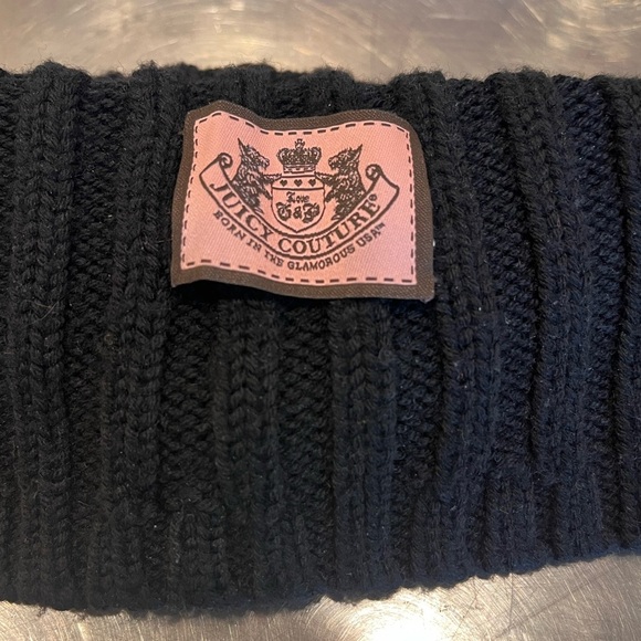 Vintage Juicy Couture 100% Wool Scarf and Hat Set in Original Box - Picture 9 of 10